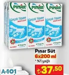 PINAR SÜT 6X200ML